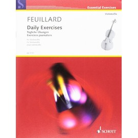 Daily Exercises - (Essential Exercises series) - cello - intermediate to advanced - (sheet music) - (ED 1117)
