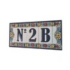 Mini Altea Spanish Ceramic Floral House Number Tiles 7.5 x