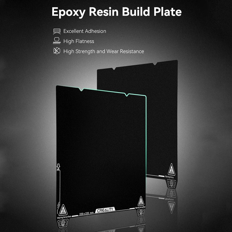 Creality Epoxy Resin Build Plate Double-sided Printing Platform 235×235mm Ultra-high