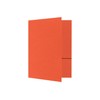 LUXPaper 9 x 12 Presentation Folders in 100 lb. Mandarin