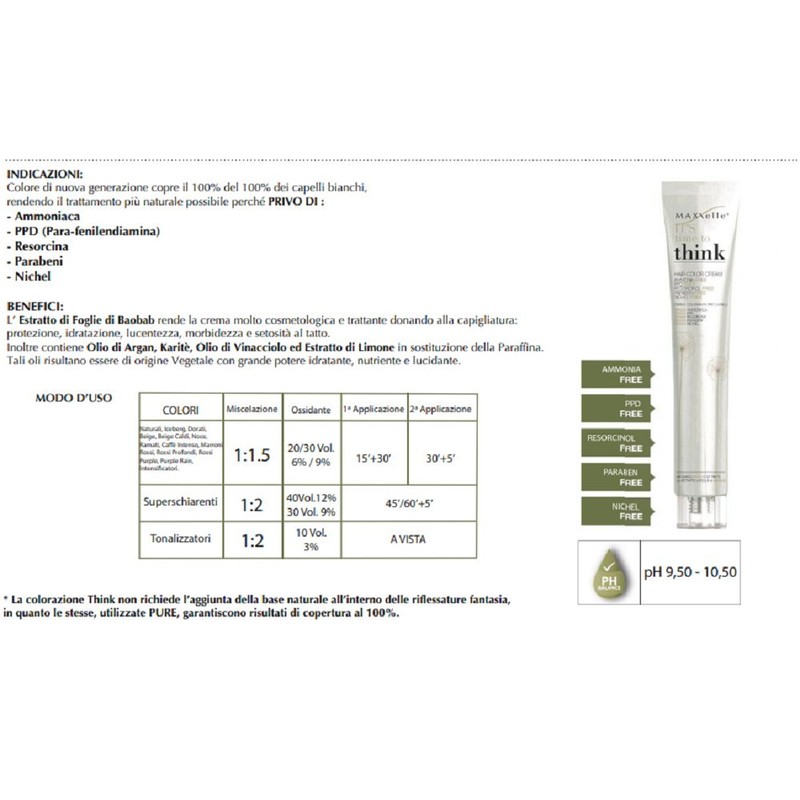 maxxelle Cream Dye Organic Free from Ammonia Ultra Opaque, Blonde
