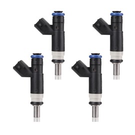 Fuel Injectors Set of 4 Compatible with Chry 200 Sebring Compatible with Dodge Avenger Caliber Journey Compass Patriot 2.0L 2.4L L4 Replace# FJ1058 04891577AC 4Holes