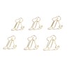 100pcs Dog Shape Paper Clips Improved Slip Resistance Rust Proof
