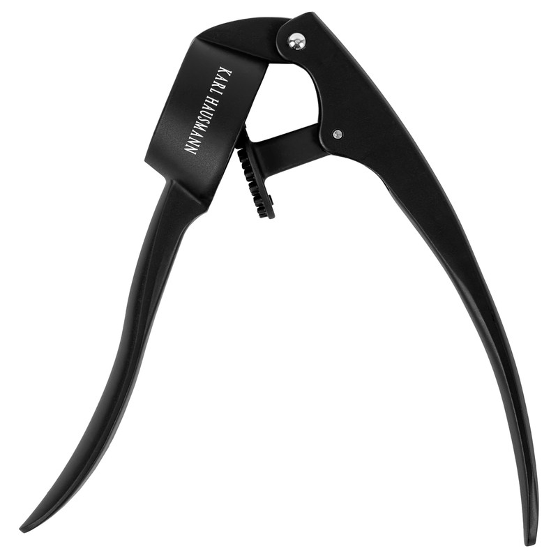 KARL HAUSMANN Garlic Press Stainless Steel Black - Easy to
