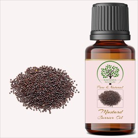 RADANYA Ayurveda RADANYA Ayurveda Mustard Carrier Oil 100% Pure & Natural Cold Pressed Carrier Oil
