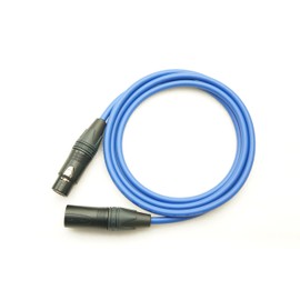 MOGAMI Mogami 2534 XLR Microphone Cable NEUTRIK Gold Plated (4m, Blue)