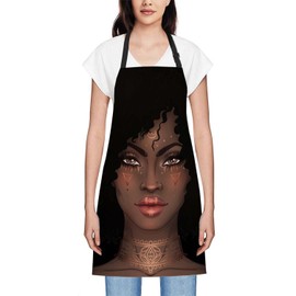 Smooffly Italian Flag with Pizza Chef Apron Unisex Adjustable Bib Apron, Cooking Kitchen Chef Apron, Women Men Apron for Home Kitchen, Restaurant, Coffee house