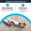 Eastman 30 Inch FIP Flexible Faucet Connector, 1/2 x 1/2