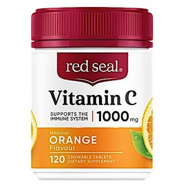 레드씰 비타민C 1000mg 오렌지맛 120씹는정 Red Seal Vitamin C 1000mg Orange Flavor 120 Chewable Tablets