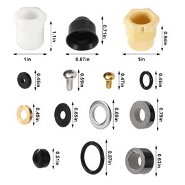 BOXOB 630-7755 Wall Hydrant Repair Kit, Outdoor Faucet Replacement Parts Spigot Repair Kit for Prier Mansfield 300 400 500 Series Wall Mount Outdoor Fire Hydrant Faucets