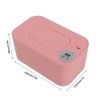 Wipes Warmer with Night Light Temperature Adjustable Refillable Multifunctional Portable