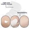 2PCS Color Changing Foundation Makeup Set with 2 Makeup Sponges,Moisturizing