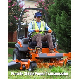 Replace 587270001 Deck Belt Fit for Husqvarna Zero-Turn Z242F Z242E 967953803 967271802 Series 42" Lawn Mower, Drive Belt 1/2" x 121" Made with Kevlar