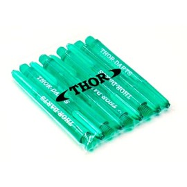 Dart Shafts Dart Shafts Dart Shafts (48 mm Medium 3 Set (9 Pieces), Green Thor)