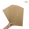 Kraft Paper Envelopes File Folders A4 Size Documents Paper Wallet,