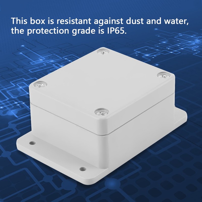 Water resistant Junction Box IP65 ABS Universal Electrical Project Enclosure