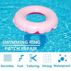 10 PCS Pool Patch Repair Kit for Swimming Pool, Air Mattress, Inflatable Toys, Pool Floats, Inflatable Sofa Bed and Inflatable Couch - Professional-Grade Vinyl Repair Kit for Water Leaks and Punctures