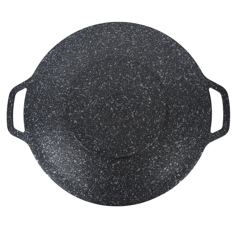 Barbecue Plate Reusable Easy Clean High Thermal Conductivity Coating Surface