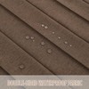 Vatge Door Curtains for Doorways - Brown Curtains for Closets