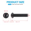 PATIKIL M8-1.25x43mm Button Head Socket Cap Bolts Screws, 10 Pcs