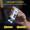 BORUIT U10 Small Flashlights Powerful, Mini EDC Flashlight AA Battery
