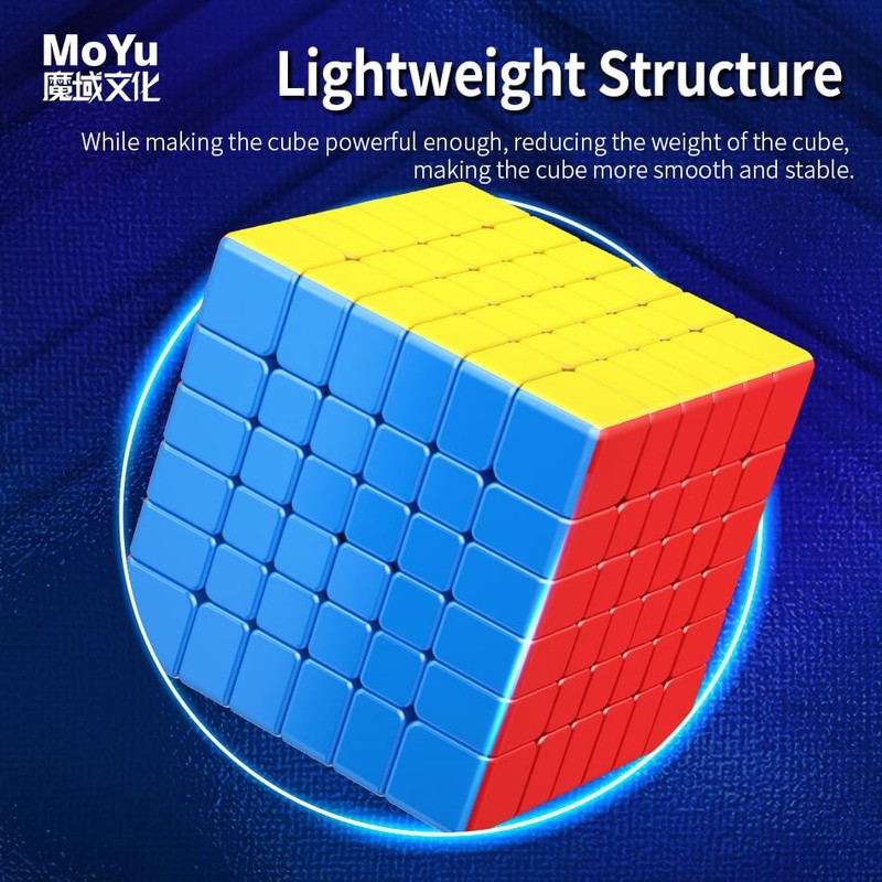 Bucubke Moyu Meilong 6x6 V2 Stickerless Magic Cube MoFang JiaoShi