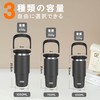 TYESO Tumbler with Straw, 600ml Coffee Thermos, Vacuum Insulated, Double