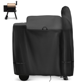 Iptienda Grill Cover for Traeger Pro 22 Smoker Grill, 41inch Outdoor Grill Cover Waterproof for Traeger Pro 575 Pellet Smoker Grill-41 L x 27" W x 47" H
