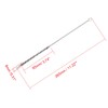 sourcing map 8mm Diameter Steel Wire Tube Cleaning Brush 285mm