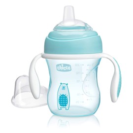 Chicco Transition Cup with Handles 4m+ Boy 1pk 200ml, 110 Grams
