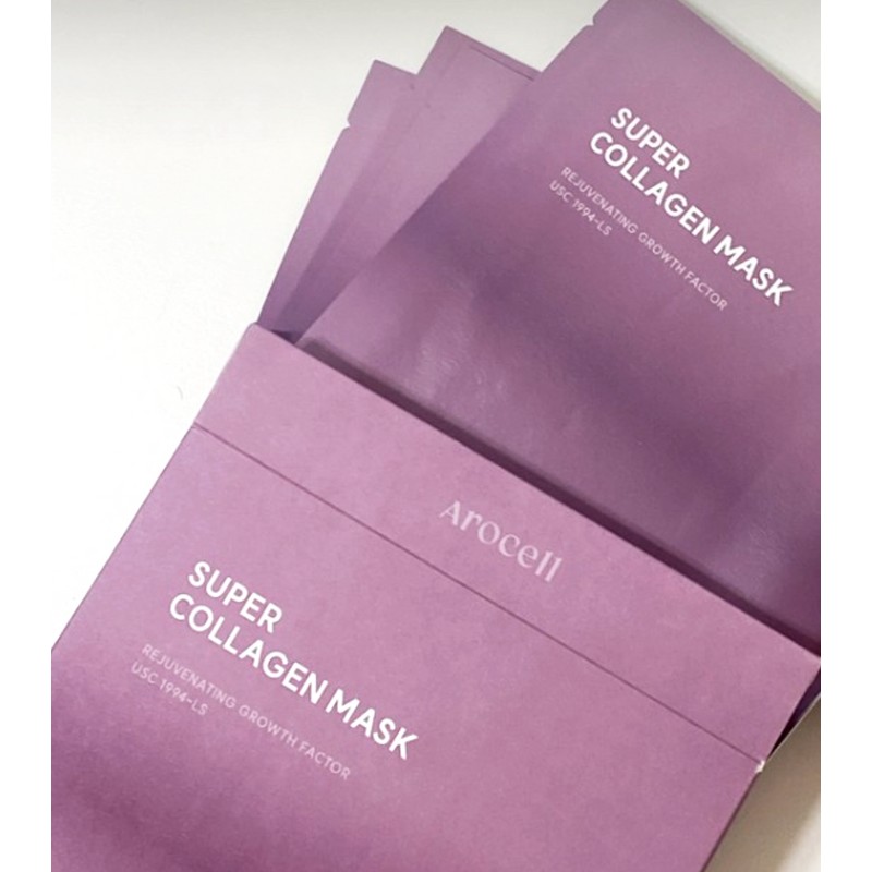 Arocell Super Collagen Mask Pack Actress Glowing Pack Choi Hwa-jeong