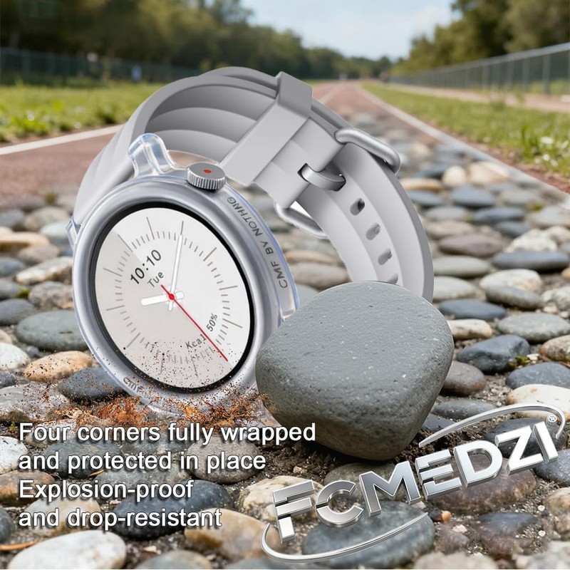 FCMEDZI Smartwatch Screen Protector Compatible for CMF Watch 3 Pro