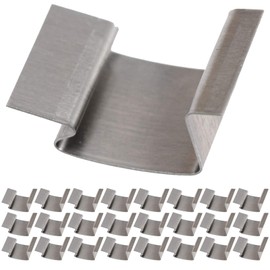 SPARES2GO Greenhouse Glass Sprung G Clips (Pack of 25)