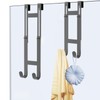 Shower Door Hooks, 7.7"-17.7" Height Adjustable Towel Hook For Frameless