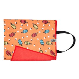 RC Pet Products Versatile, Protective, Highly Absorbent, Quick Dry Tag Along Towel | Popsicles