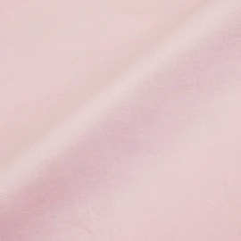 Nishikawa 【西川】 Pillowcase Fits Pillows Sized 24.8 x 16.9 inches (63 x 43 cm), Washable 100% Cotton, Shrink-Resistant, Solid Color, Made in Japan, Pink PJ02005060