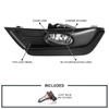Spec-D Tuning Clear Driving Fog Lights + Bulbs + Switch