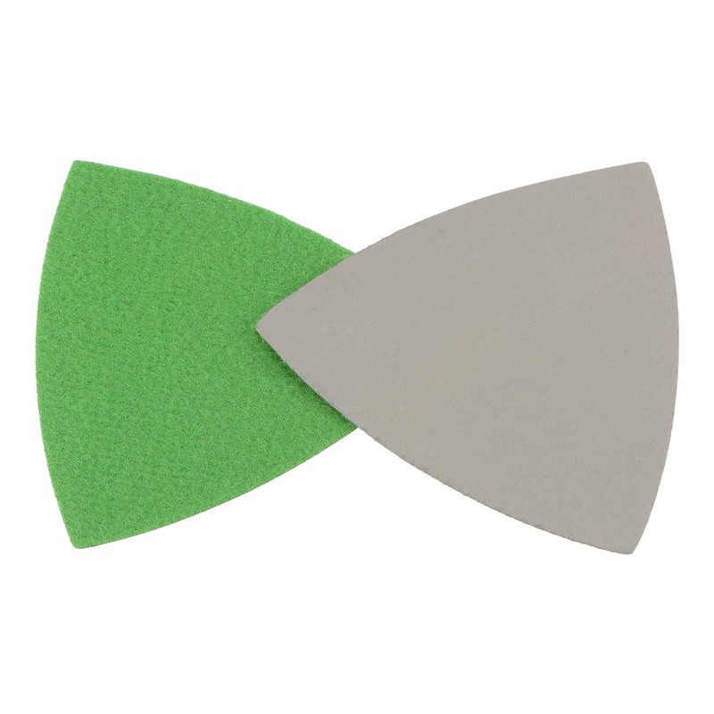 sourcing map Triangular Sandpaper Hook and Loop Triangle Sanding Pad