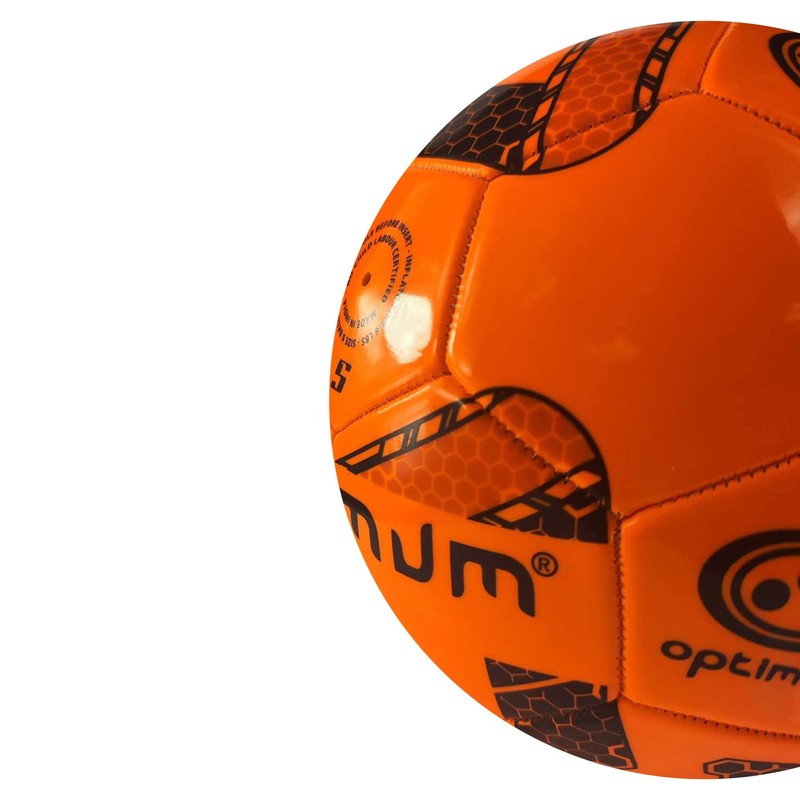 Optimum Fluro Football Ball - Perfect for Game, Training and