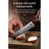 ARTIDGE 4.7" Utility Knife Damascus Steel Multi-Purpose Chef Knife -