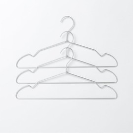 JAJU [JAJU] Aluminum Hangers for Tops (3-Pack)