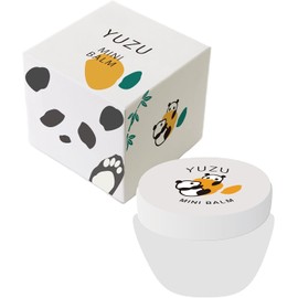 Daily Aroma Yuzu Multi Balm Panda 3.5g – Japanese Citrus Moisturizing Hand & Body Balm with Kochi Yuzu Oil, Mini Gift