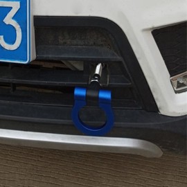Heart Horse 16mm/0.63" Car Racing Tow Towing Hook Auto Trailer Ring Universal Vehicle Towing Hanger for European Car