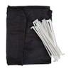 Bulk Black Sleepover Tent Kit, 3 Piece