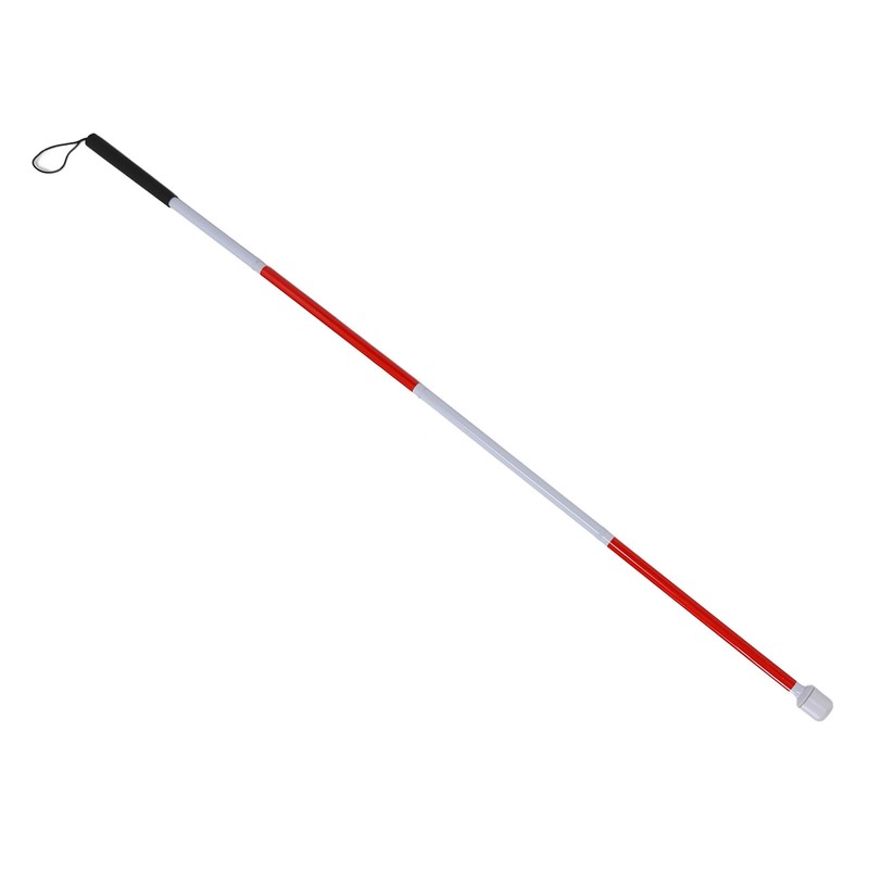 Blind Guide Cane Aluminum Alloy Portable Folding Walking Stick for