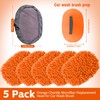 Layhit 5 Pcs Car Wash Mitt Set, Brush Not Included,