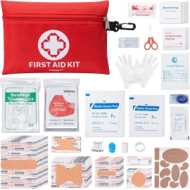 Unbranded PTEROMY Mini kit de primeros auxilios de 150 piezas, kits de emergencia peque...