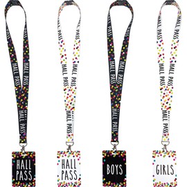 Teacher Created Resources Confetti Hall Pass Lanyards (TCR20319)
