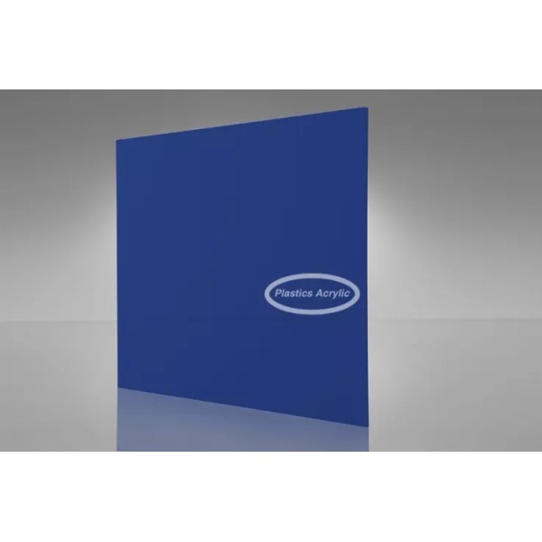 PlasticsAcrylic Blue-Dark Translucent Acrylic Plexiglass sheet 1/16" x 5.5" x