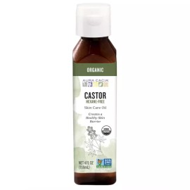 Aura 아우라 카시아 피마자 스킨 케어 오일 GC/MS 순도 테스트 완료 118ml (4파운드 온스) AURA Cassia Pimaric Skin Care Oil GC/MS Purity Test Completed 118ml (4fl.oz) [4 Fl Oz (Pack of 1)]